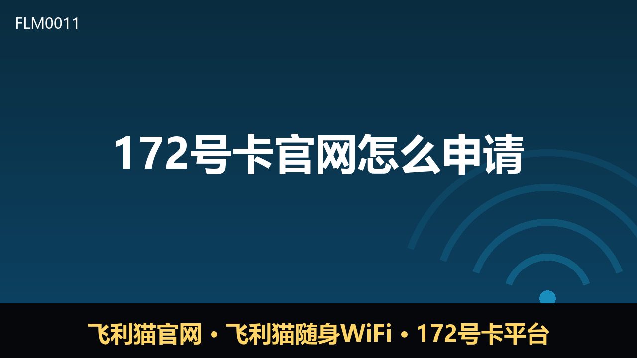 172号卡官网申请指南：流程与注意事项