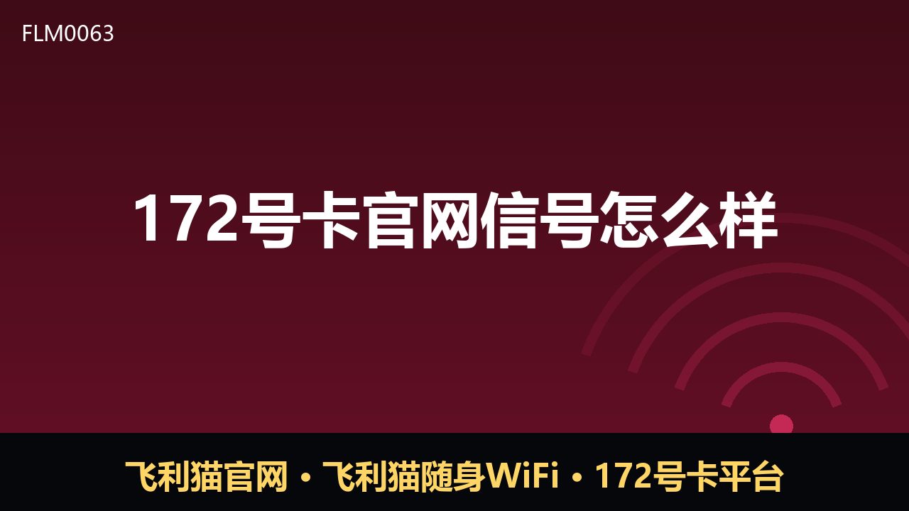 172号卡官网信号实测：真实表现与使用建议